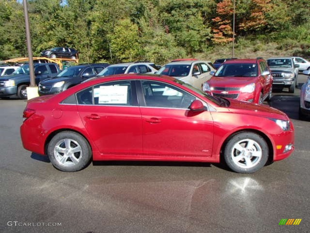 2014 Cruze LT - Crystal Red Tintcoat / Jet Black photo #4