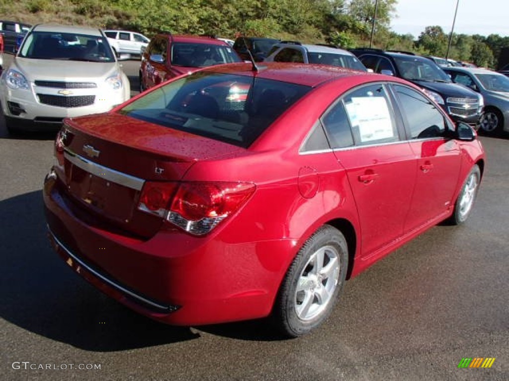 2014 Cruze LT - Crystal Red Tintcoat / Jet Black photo #5