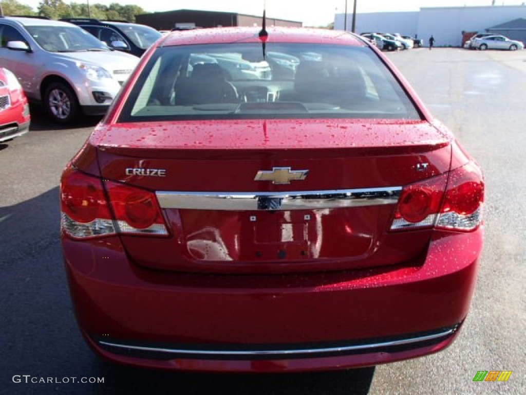 2014 Cruze LT - Crystal Red Tintcoat / Jet Black photo #6