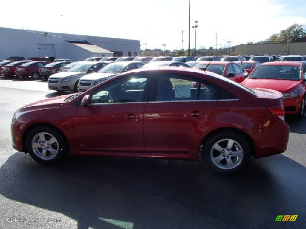 2014 Cruze LT - Crystal Red Tintcoat / Jet Black photo #8