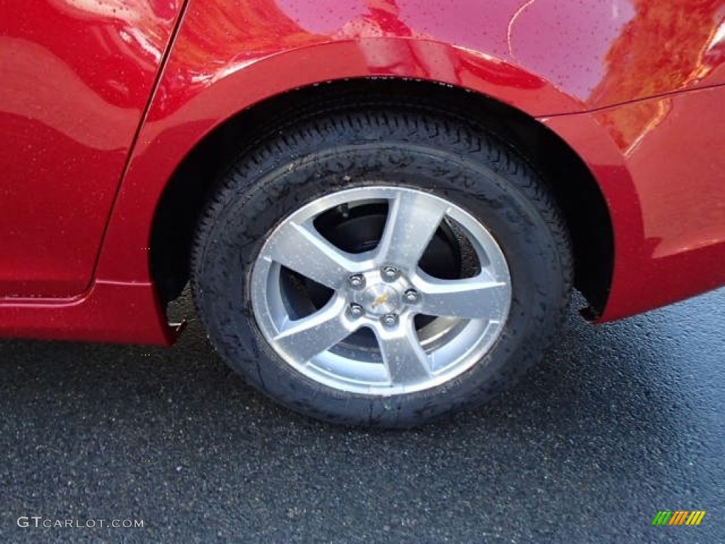 2014 Cruze LT - Crystal Red Tintcoat / Jet Black photo #9