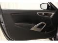 Black 2012 Hyundai Veloster Standard Veloster Model Door Panel
