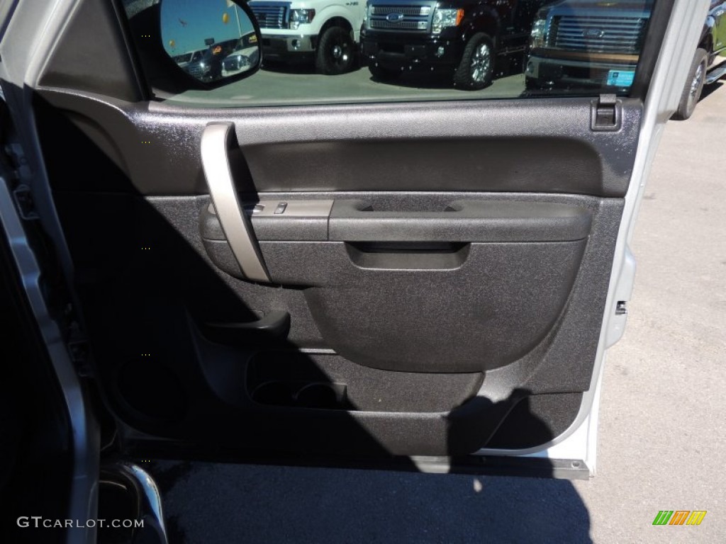 2010 Silverado 1500 LT Crew Cab - Sheer Silver Metallic / Ebony photo #7