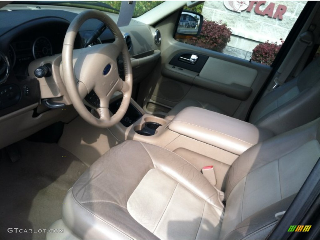 2006 Expedition Eddie Bauer 4x4 - Dark Stone Metallic / Medium Parchment photo #10