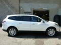 2014 White Diamond Tricoat Chevrolet Traverse LT AWD  photo #2