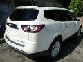 2014 White Diamond Tricoat Chevrolet Traverse LT AWD  photo #3