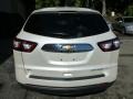 2014 White Diamond Tricoat Chevrolet Traverse LT AWD  photo #4