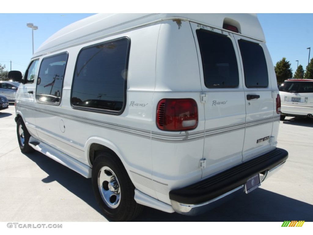 2003 Ram Van 1500 Passenger Conversion - Bright White / Dark Slate Gray photo #4