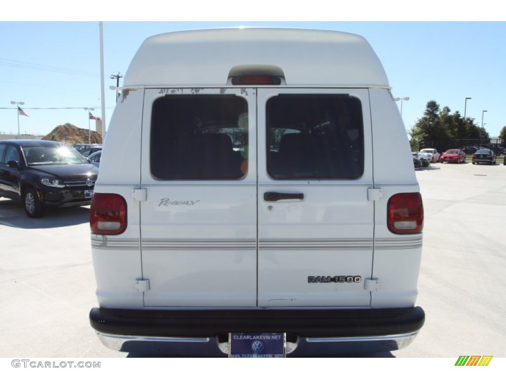 2003 Ram Van 1500 Passenger Conversion - Bright White / Dark Slate Gray photo #5