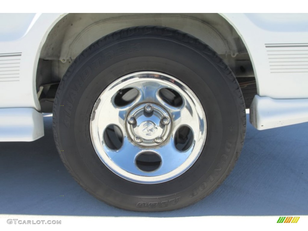 2003 Ram Van 1500 Passenger Conversion - Bright White / Dark Slate Gray photo #9