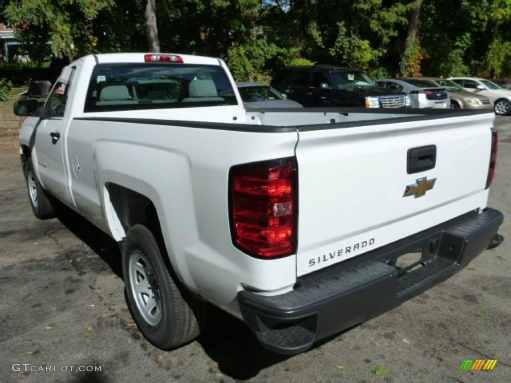 2014 Silverado 1500 WT Regular Cab - Summit White / Jet Black/Dark Ash photo #7