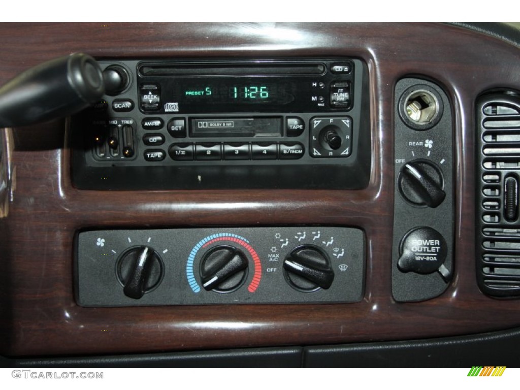 2003 Ram Van 1500 Passenger Conversion - Bright White / Dark Slate Gray photo #24