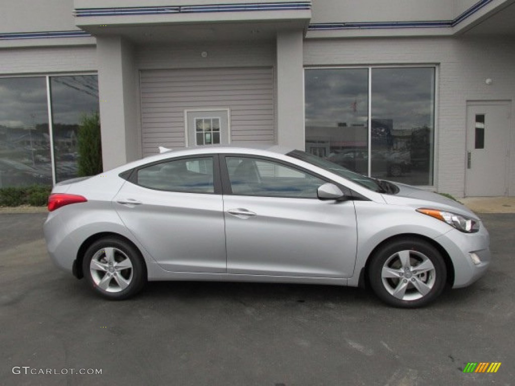 2013 Elantra GLS - Silver / Gray photo #2