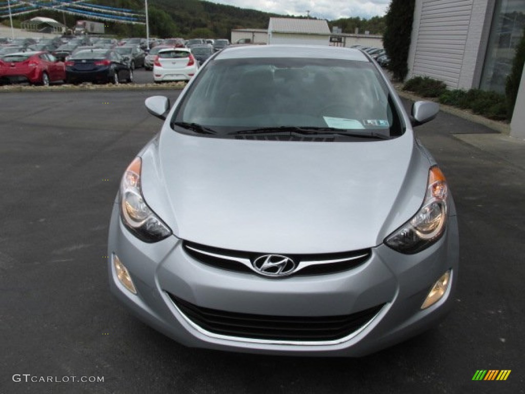 2013 Elantra GLS - Silver / Gray photo #4