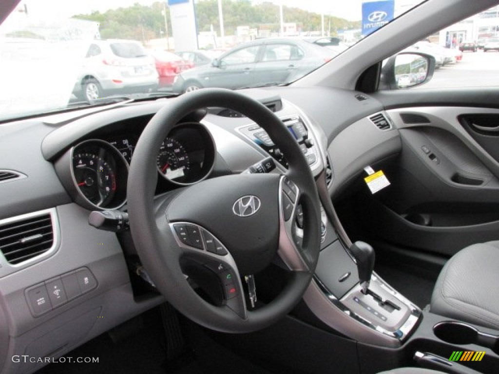 2013 Elantra GLS - Silver / Gray photo #7