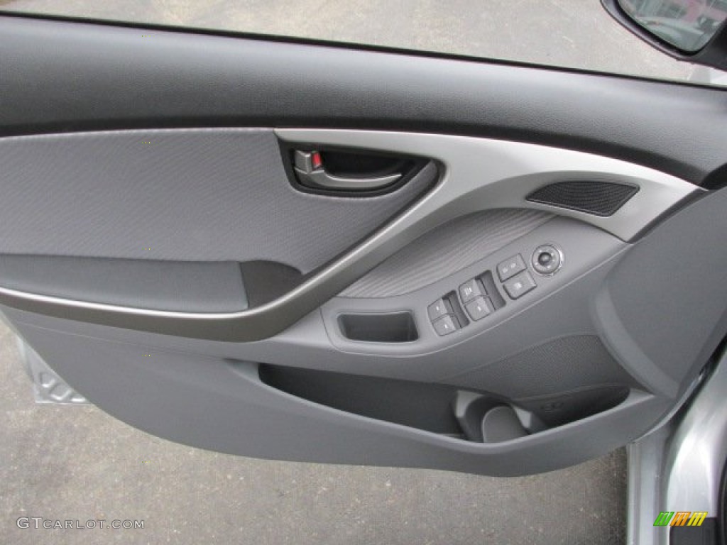 2013 Elantra GLS - Silver / Gray photo #8