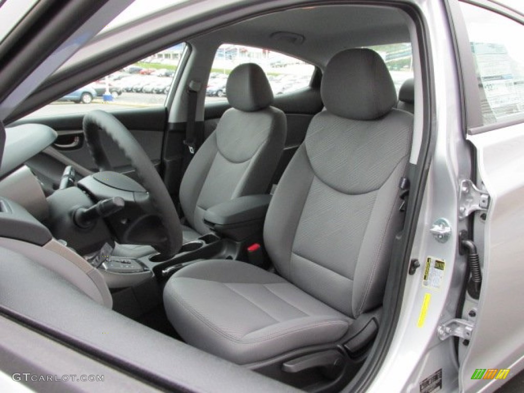 2013 Elantra GLS - Silver / Gray photo #9