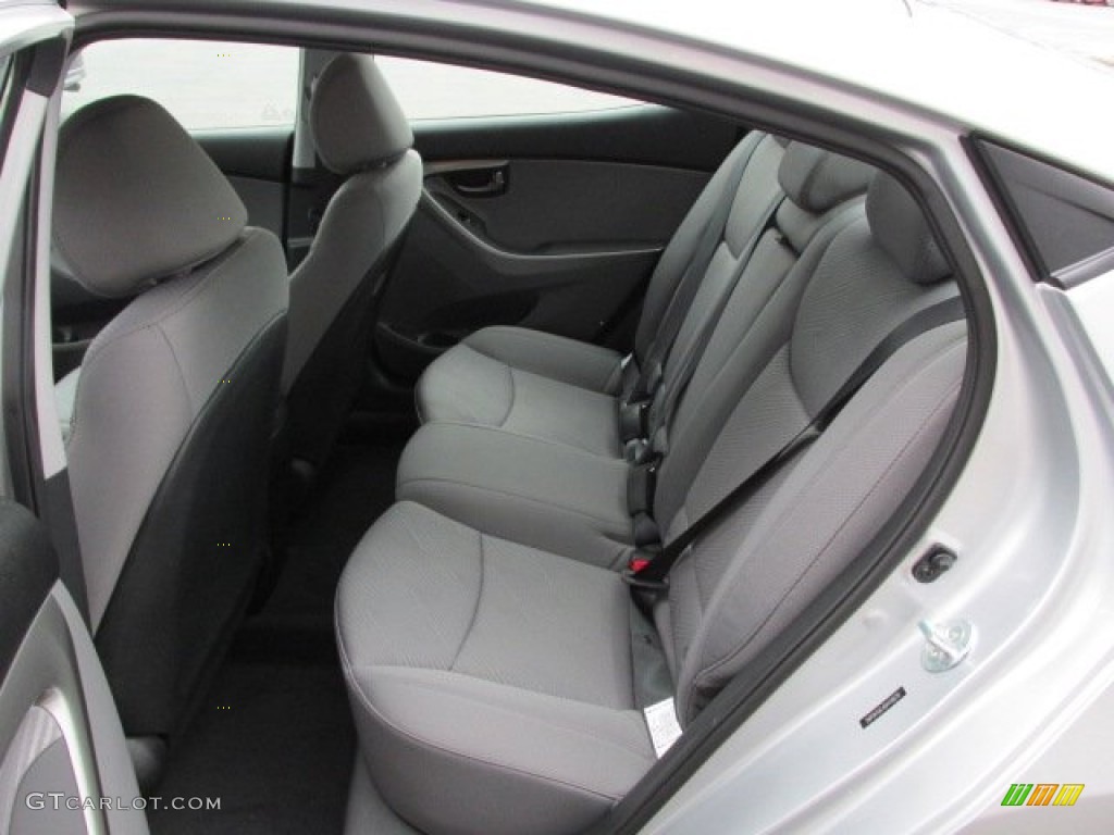 2013 Elantra GLS - Silver / Gray photo #14