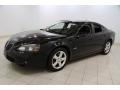Black 2008 Pontiac Grand Prix GXP Sedan Exterior