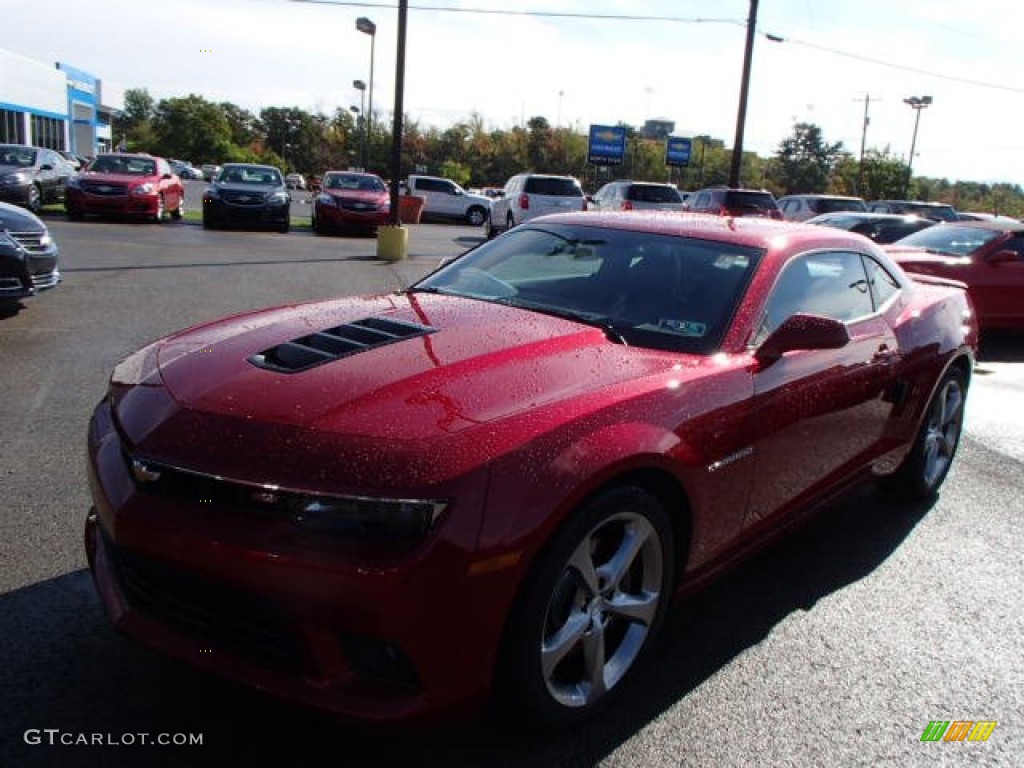 2014 Camaro SS/RS Coupe - Crystal Red Tintcoat / Black photo #1