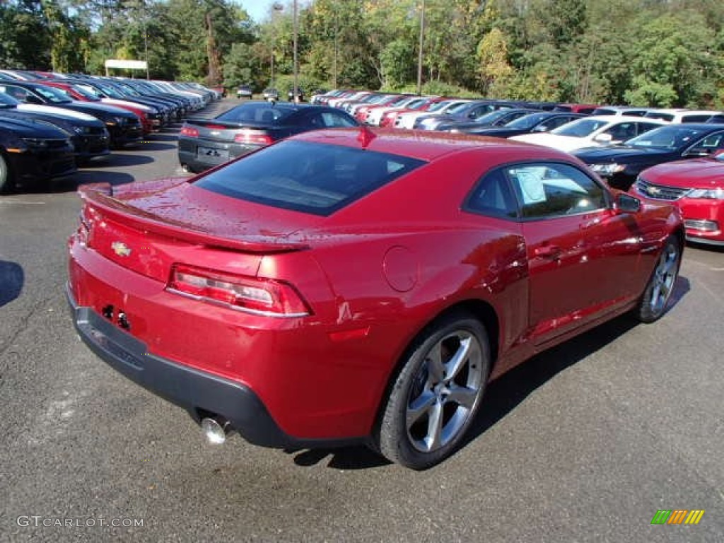 2014 Camaro SS/RS Coupe - Crystal Red Tintcoat / Black photo #5