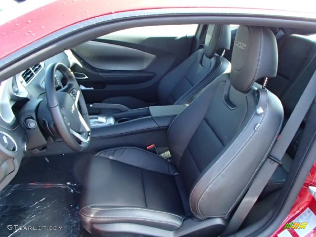 Black Interior 2014 Chevrolet Camaro SS/RS Coupe Photo #86553018