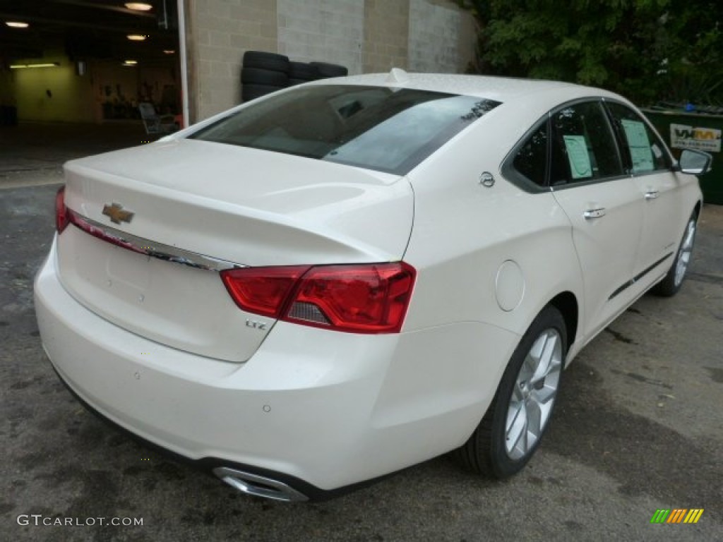 2014 Impala LTZ - White Diamond Tricoat / Jet Black photo #3