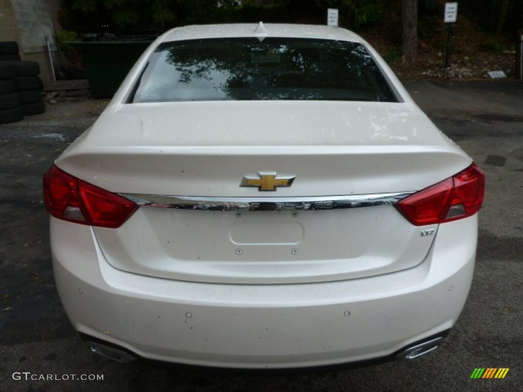 2014 Impala LTZ - White Diamond Tricoat / Jet Black photo #4