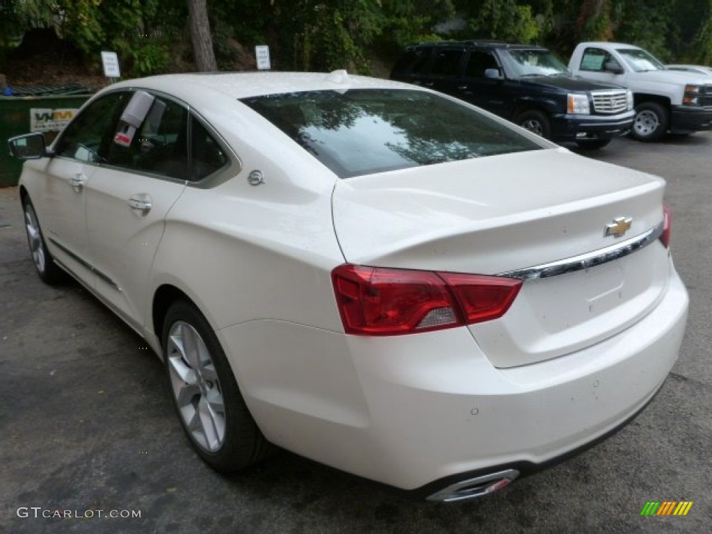 2014 Impala LTZ - White Diamond Tricoat / Jet Black photo #5