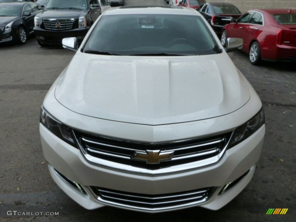 2014 Impala LTZ - White Diamond Tricoat / Jet Black photo #8