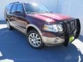 2011 Royal Red Metallic Ford Expedition EL King Ranch 4x4  photo #2