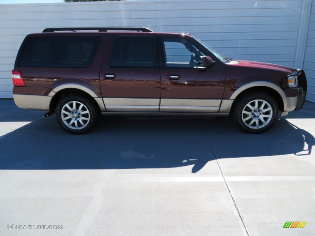 Royal Red Metallic 2011 Ford Expedition EL King Ranch 4x4 Exterior Photo #86553225