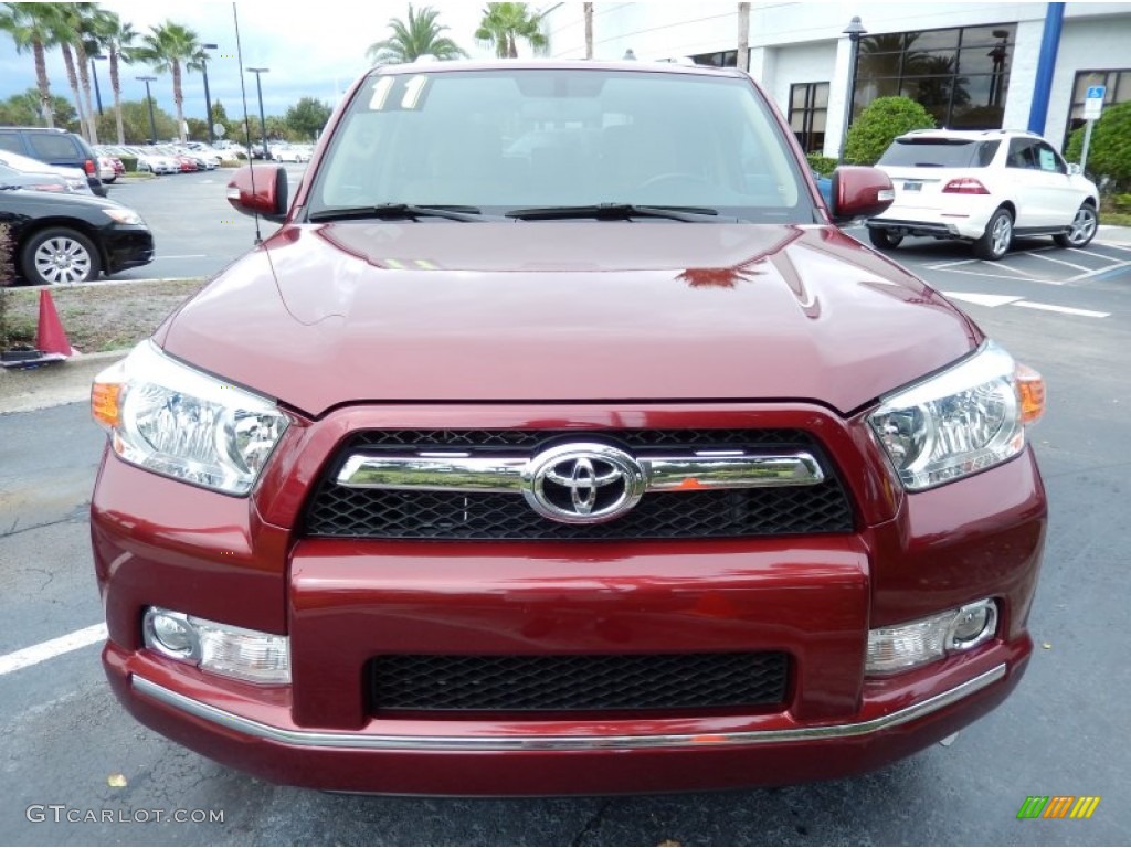 2011 4Runner SR5 - Salsa Red Pearl / Sand Beige photo #2
