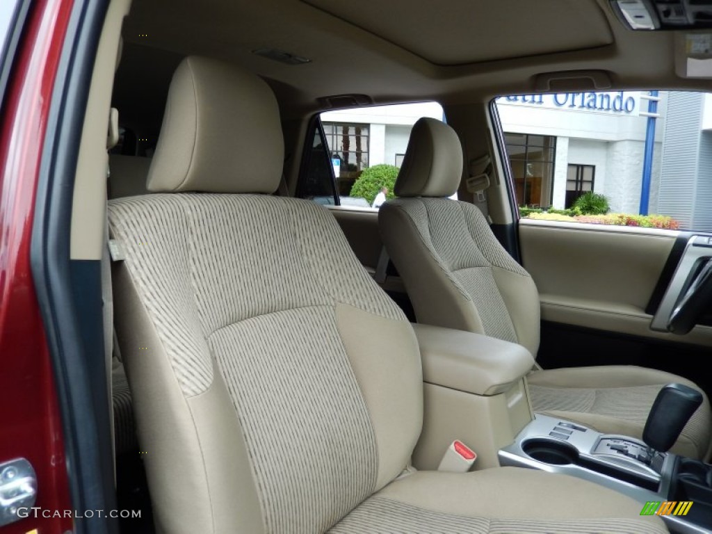 2011 4Runner SR5 - Salsa Red Pearl / Sand Beige photo #18