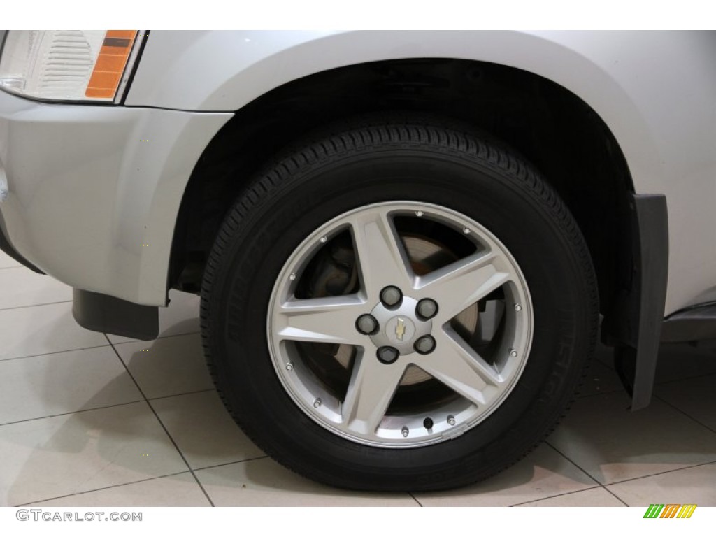 2005 Equinox LT AWD - Galaxy Silver Metallic / Light Gray photo #15