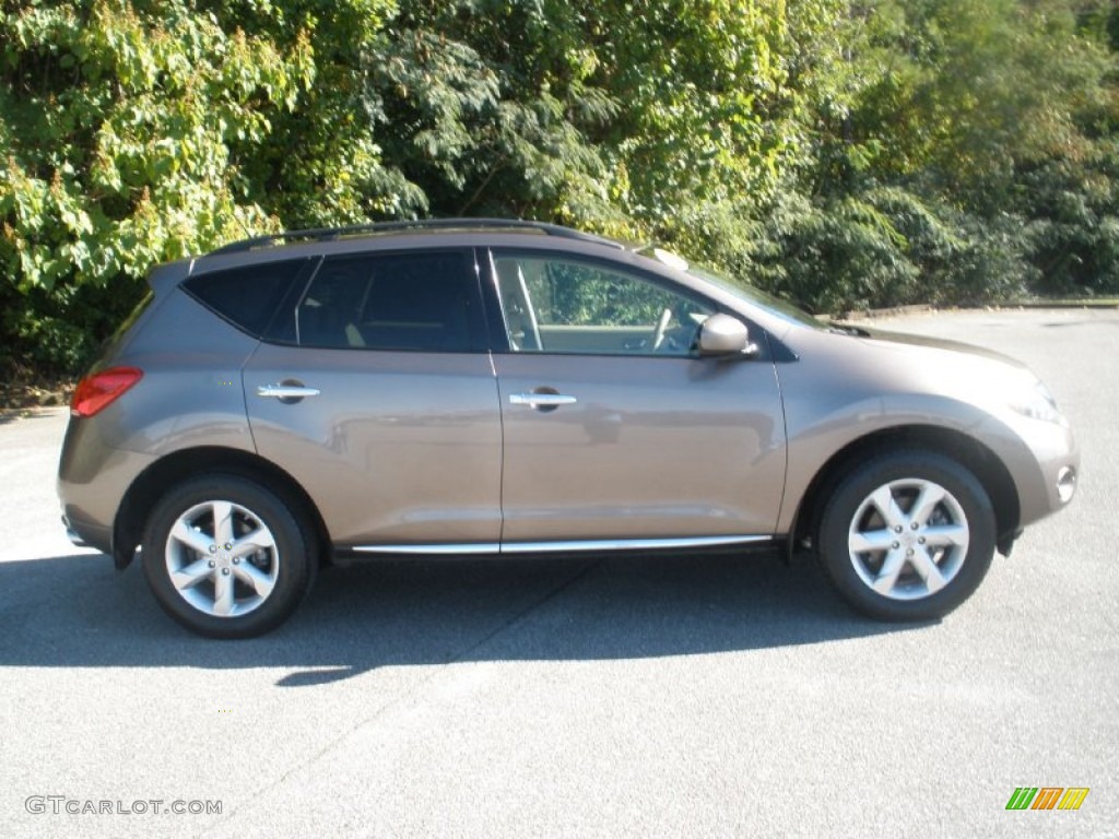 2009 Murano SL - Tinted Bronze Metallic / Beige photo #2