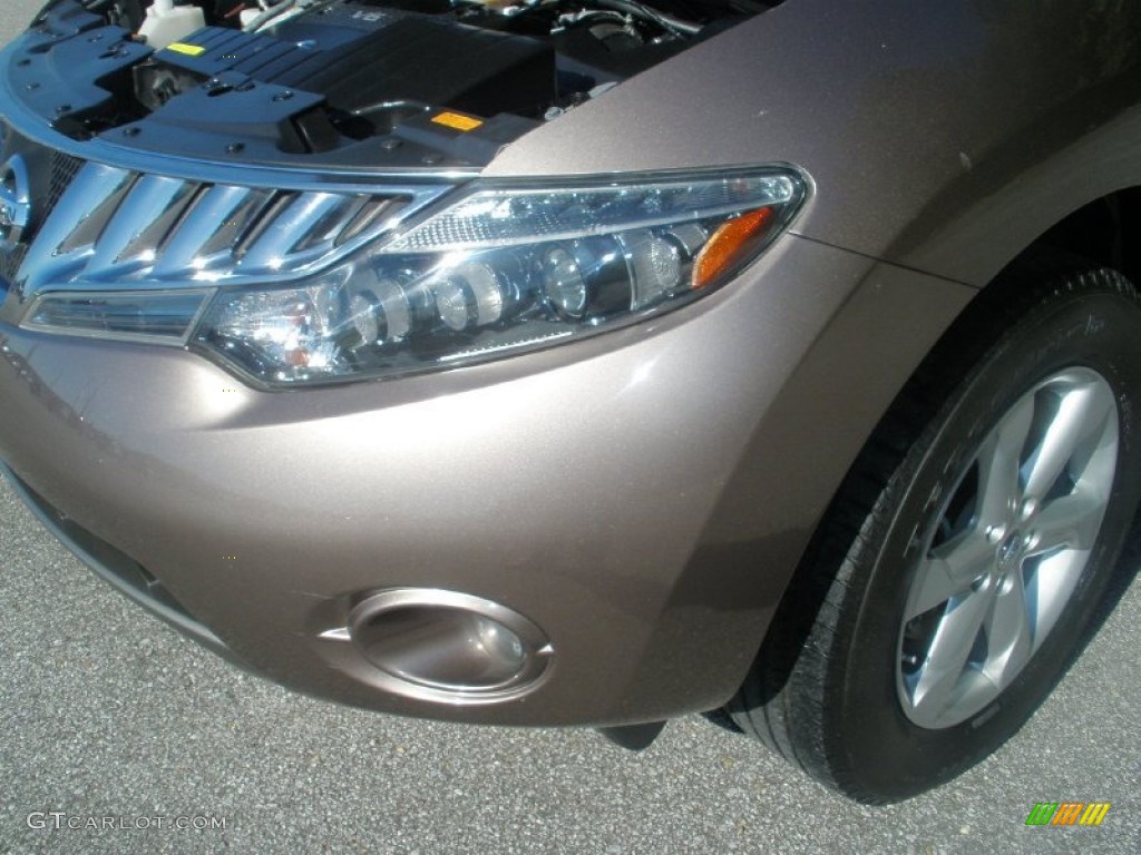 2009 Murano SL - Tinted Bronze Metallic / Beige photo #14