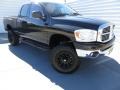 2007 Black Dodge Ram 1500 SLT Quad Cab 4x4  photo #1