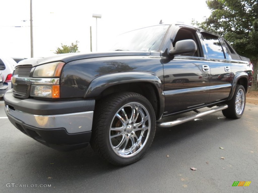 2006 Avalanche LS - Dark Gray Metallic / Gray/Dark Charcoal photo #1
