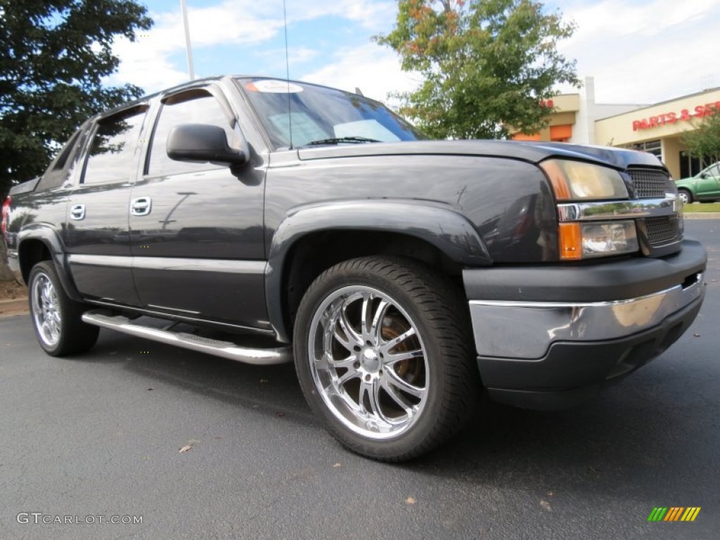 2006 Avalanche LS - Dark Gray Metallic / Gray/Dark Charcoal photo #4