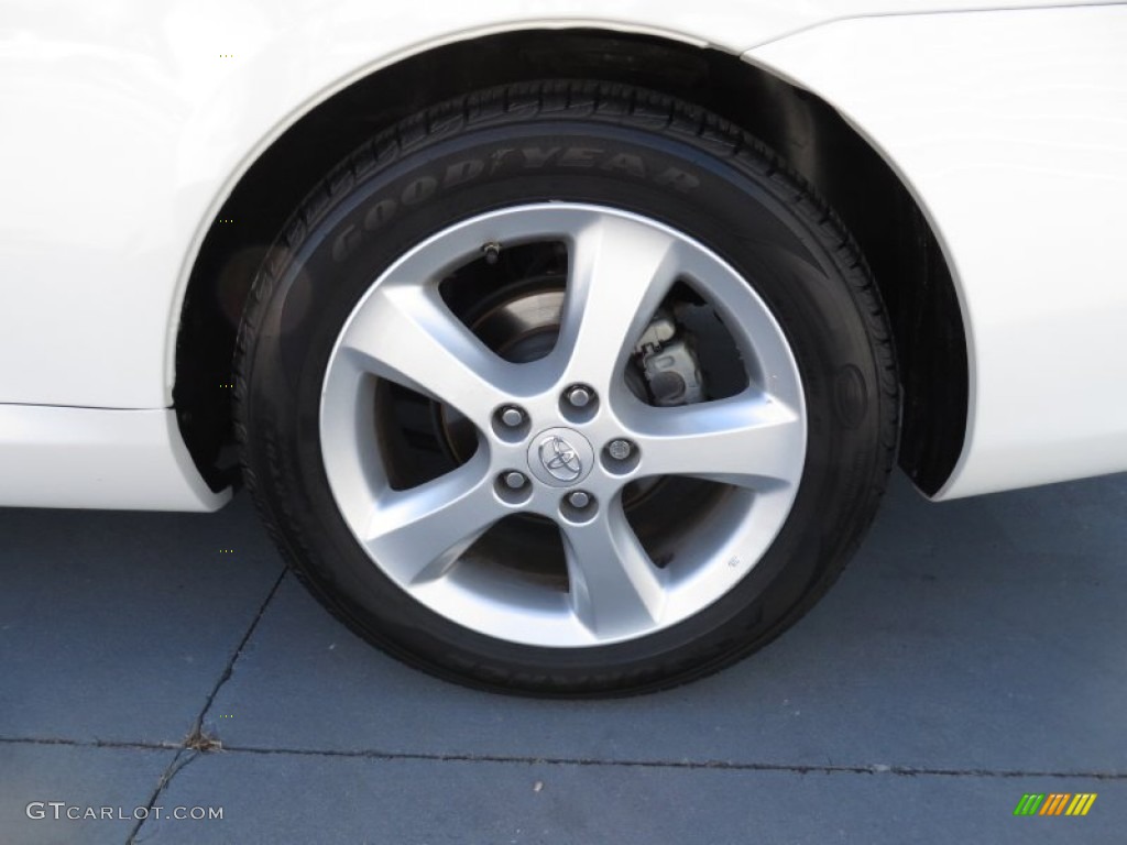 2008 Solara SLE V6 Convertible - Blizzard White Pearl / Dark Stone photo #14