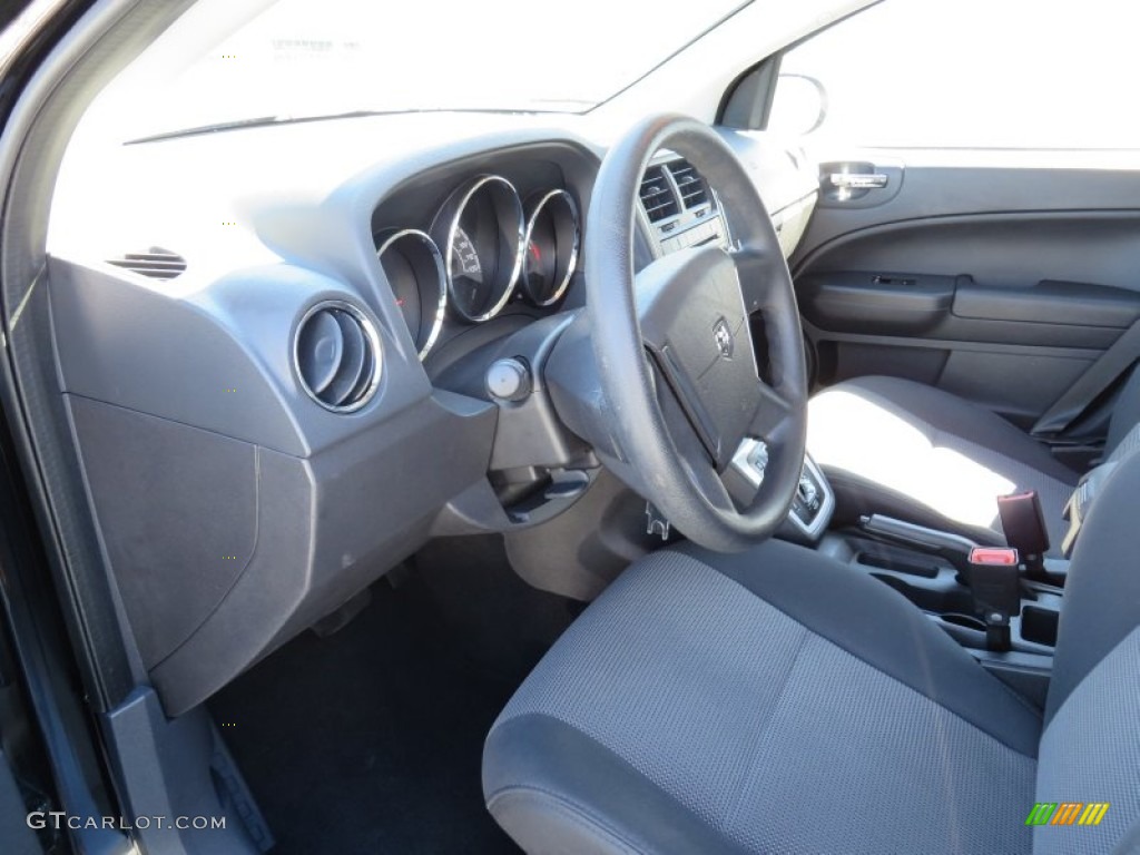 2012 Caliber SXT Plus - Black / Dark Slate Gray photo #36
