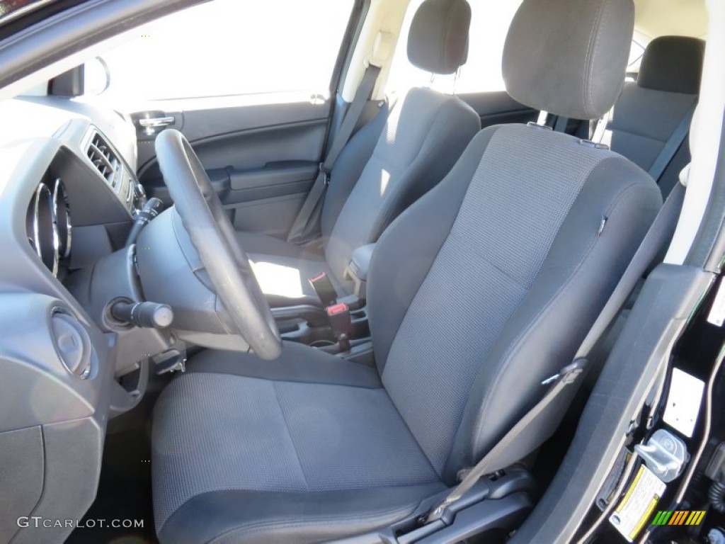 2012 Caliber SXT Plus - Black / Dark Slate Gray photo #37