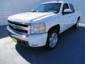 Summit White - Silverado 1500 LT Crew Cab Photo No. 7