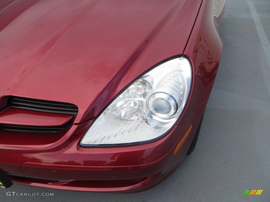 2006 SLK 280 Roadster - Firemist Red Metallic / Beige photo #9