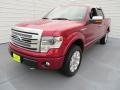 2013 Ruby Red Metallic Ford F150 Platinum SuperCrew 4x4  photo #7