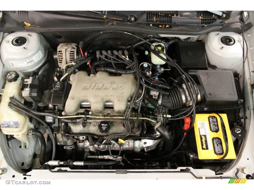 2003 Chevrolet Malibu LS Sedan Engine Photos