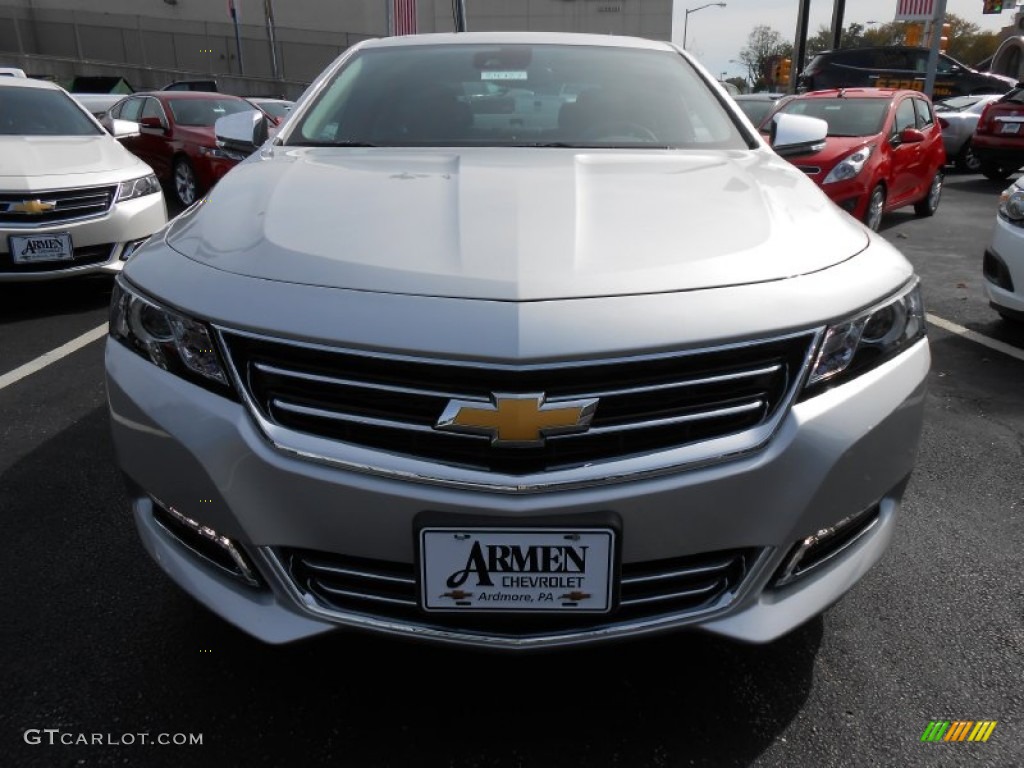 2014 Impala LTZ - Silver Ice Metallic / Jet Black photo #2