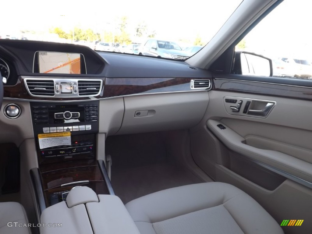 2014 E 350 4Matic Sedan - Black / Silk Beige/Espresso Brown photo #8