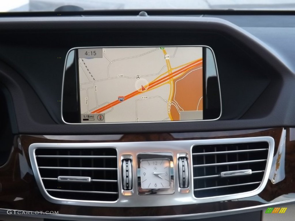 2014 E 350 4Matic Sedan - Black / Silk Beige/Espresso Brown photo #9